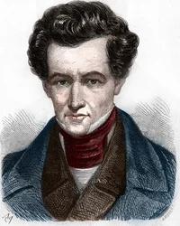 Armand Carrel portré (1800-1836), francia újságíró.