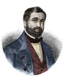 Adolphe Adam (1803-1856) francia zeneszerző portréja.