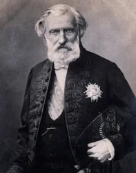 Ambroise Thomas portréja (metszet a fotó után)