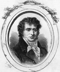Antoine Desaugiers (1772-1827) francia dalszerző portréja.