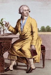 Antoine Laurent de Lavoisier (1743-1794) francia kémikus portréja.