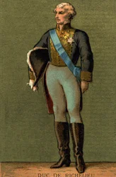Armand du PLESSIS, RICHELIEU herceg (1766-1822) portréja