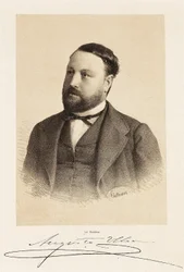 Augusto Ulloa (1823-1879) spanyol politikus portréja. Madrid, Nemzeti Könyvtár.