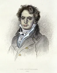 Beethoven portréja (1814) - metszet
