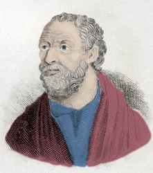 Carneade (Kr. e. 219-128) görög filozófus portréja.