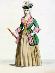 II. Katalin (1729-1796), Oroszország császára portréja.
