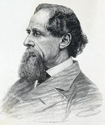 Charles Dickens portréja