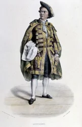 Claude Louis Seraphin Barizain (vagy Barisain) portréja, dit Monrose