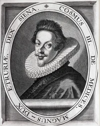 Cosimo II portréja, Medici.Cosimo II, Medicis. (1590-1621).