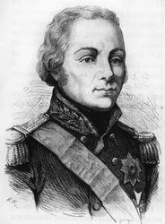 Rostopchine gróf portréja (1765 - 1826). század végi metszet a „Histoire de France”-ban, H. Martin.