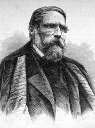 Decamps francia festő (1803 - 1860) portréja - a „Les Contemporains”, n.d. század vége (metszet)