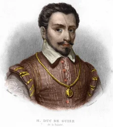 Guise hercegének portréja. François de Lorraine, Aumale hercege, majd Guise 2. hercege francia altábornagy (1519-1563)