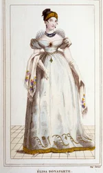 Elisa Bonaparte portréja (Maria Anna dit Eliza