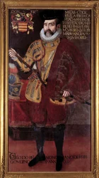Francisco de Mascarenhas portréja (16. század) India alelnöke A 16. századi Lisszabon névtelen festménye