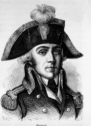 Francois Hanriot (1761-1794), francia forradalmár portréja