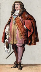 François Michel Le Tellier, de Louvois márki (1639-1691) francia politikus portréja