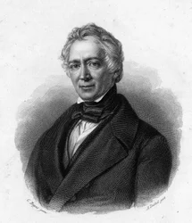 Friedrich Ludwig von Raumer német történész (1781-1873) portréja.