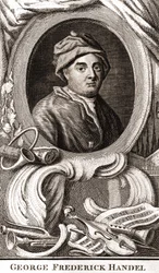 George Frederick Handel portréja (Georg Friedrich Handel