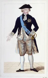 Gilbert Mottier, de La Fayette márki (1757-1834) portréja.