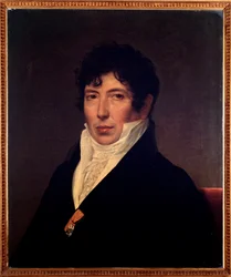 Girolamo Crescentini (1762-1846) portréja olasz énekes castrato (castrat) Névtelen festmény. 19. század. Bolognai Polgári Bibliográfiai Múzeum