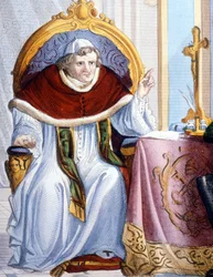 XVI. Gergely (1745-1846) portréja.