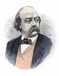 Gustave Flaubert (1821-1880) portréja.