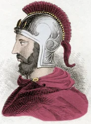 Hannibál vagy Annibal Barca portréja (kb. Kr. e. 247-183), karthágói hadvezér és államférfi.