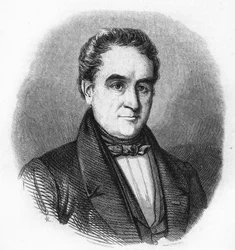 Hendrik Tollens portréja 1780-1856. holland költő.