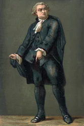 Honore Gabriel (Honore-Gabriel) Riqueti, Mirabeau grófjának (1749-1791) portréja.