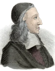 Johan de Witt (Jean de Witt) (1625-1672) portréja holland politikus, közgazdász és matematikus Metszet a 19. századról.
