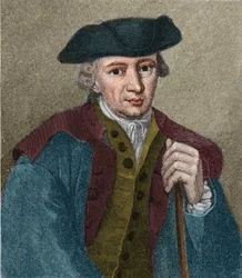 Johann Georg Hamann (1730-1788) német filozófus és író portréja.