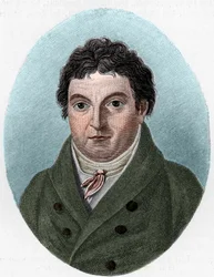 Johann Gottlieb Fichte (1762-1814) német filozófus portréja