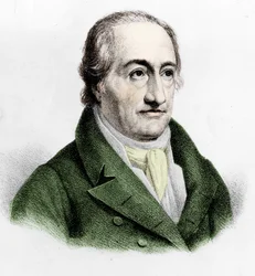 Johann Wolfgang Von Goethe (1749 - 1832) portréja.
