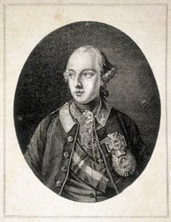 II. József, Németország császárának (1741-1790) portréja – a „” The Contemporains” című filmben, n.d. század vége.