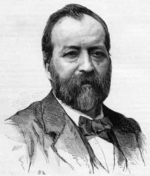 Jules Castagnary (1830-1888) francia jogász, újságíró és politikus portréja.