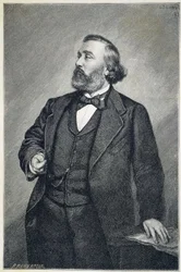 Leon Gambetta portréja