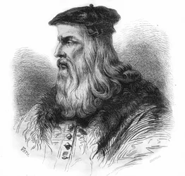 Leonardo da Vinci (Leonardo da Vinci) (1452 - 1519) portréja.