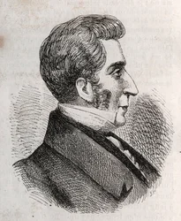 Louis Charles Bonaventure Pierre portréja, Mesnard grófja 1769-1842 - metszet