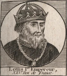 I. Lajos „Jámbor” portréja