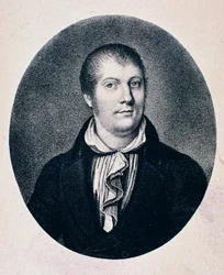 Louis Spohr portréja (metszet