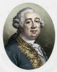 XVI. Lajos (1754-1793), francia király portréja.