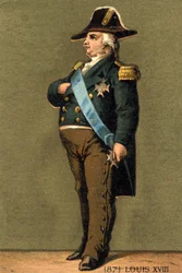 XVI. Lajos (1754-1793) francia király portréja