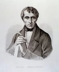 Luigi Cherubini portréja (metszet)