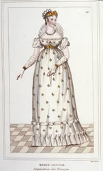 Habsburg Lotaringiai Marie Louise portréja. Francia császárné (Bécs