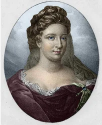 Antoinette Deshoulières asszony portréja (1634-1694)