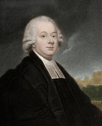 Nevil Maskelyne (1732-1811), brit királyi csillagász portréja - Nevil Maskelyne 1732-1811 - metszet - XIX.