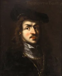 Paracelsus portréja, Anonymous. Olajfestmény