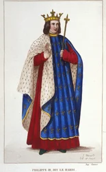 Hardi Fülöp portréja.1830-as metszet