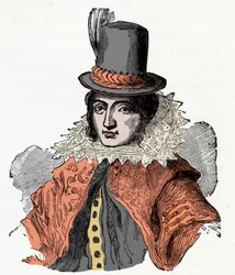 Pocahontas (Matoaka, Amatute), majd Rebecca Rolfe (kb. 1595-1617) portréja