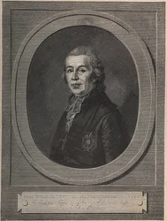 Karl Theodor von Dalberg herceg (1744-1817), érsek és államférfi, író és filozófus portréja